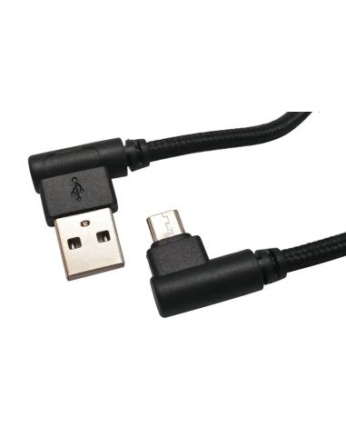 USB-ZU-MALE-VERBINDUNG – MICRO USB B MALE ELBOW 1,5 M