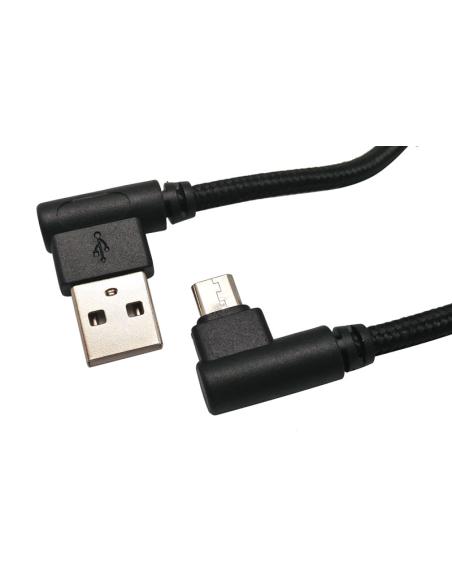 USB-ZU-MALE-VERBINDUNG – MICRO USB B MALE ELBOW 1,5 M