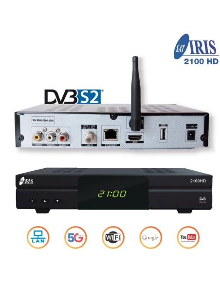RÉCEPTEUR SATELLITE IRIS 2100 HD H.265