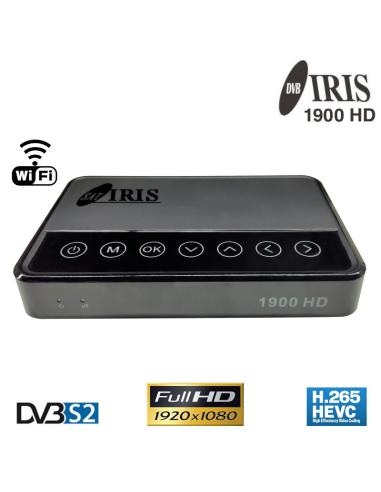 RECEPTOR SATELITE IRIS 1900 HD H.265