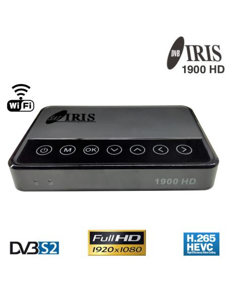 RECEPTOR SATELITE IRIS 1900 HD H.265
