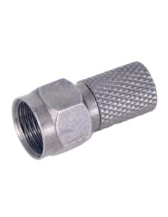 CONECTOR "F" ROSCA 6mm C/TORICA HQ