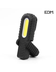 LINTERNA LED BAT. 2 POTENCIAS 90/300lm IMAN+GANCHO
