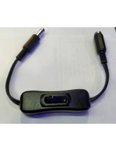 PROLONGADOR ALIMENTACION C/INTERRUPTOR 20cm