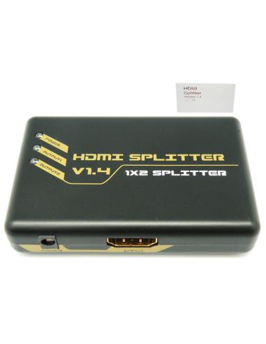 SPLITTER HDMI 1,4V 1 EINGANG - 2 AUSGÄNGE 4K x 2K