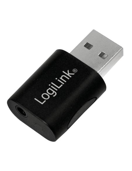 MINI TARJETA SONIDO USB 2.0 A 3,5mm 4-Pin