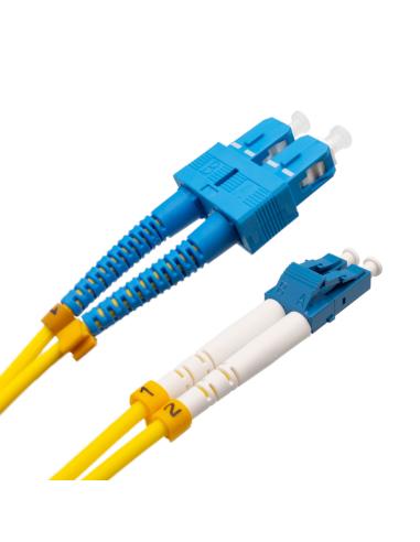 CONEXION F.O. LC/UPC SC/UPC DUPLEX MONOMODO 3m