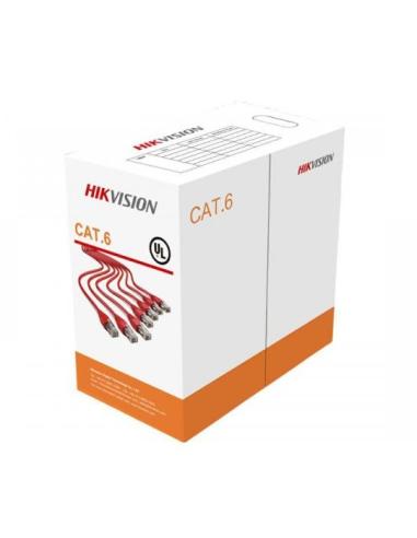 1m CABLE Cat.6 UTP RIGIDO Ø6,20mm NEGRO DS-1LN6-UU