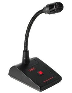 MICROFONO SOBREMESA CON PULSADOR JACK 6,3mm PA100J