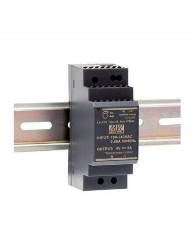 FONTE: ALIM. DIN RAIL 24V 1.5A 36W HDR-30-24