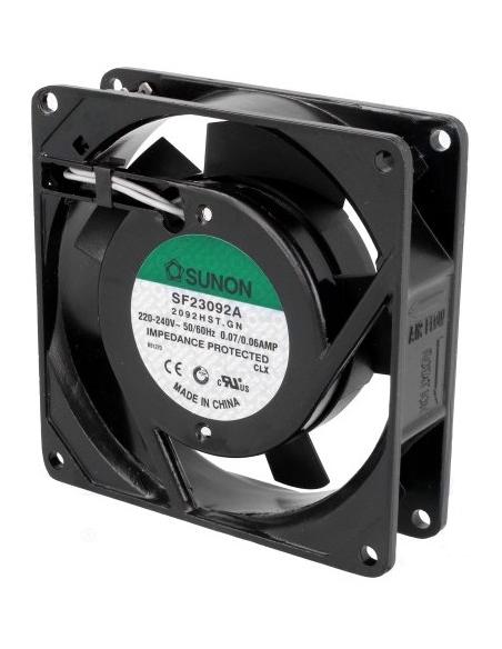 VENTILATEUR 230Vac 4.4W 70x70x25m