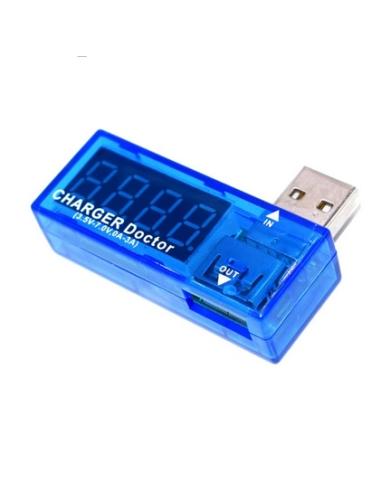 VOLTÍMETRO/AMPERÍMETRO DO TESTADOR DE CARGA USB