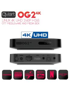 RECEPTOR IPTV LINUX QVIART OG2 4K