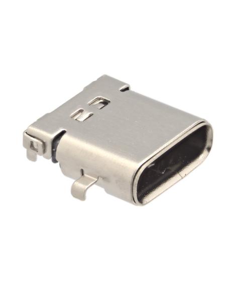 CONECTOR SMD FÊMEA USB-C 24 PINOS 90º