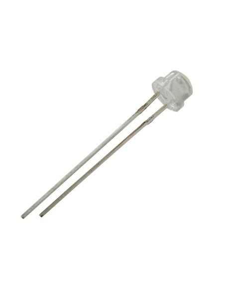 LED 5mm AMBAR 5 lm 585 nm 35º 2,2-2,8 vdc 100 mA