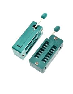 ZIF DIP 14 BROCHES PAS DE DOUILLE 2,54 mm