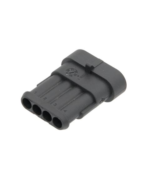 CONNECTEUR ÉTANCHE MÂLE SUPERSEAL 4 C.