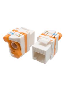 BASE RJ45 CAT.6A KEYSTONE RACK SIN HERRAMIENTAS