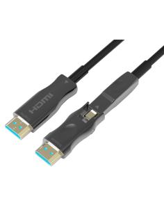 ABNEHMBARES HDMI 2.0 FO-ANSCHLUSS 4K@60Hz 25m