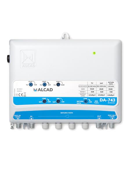 AMPLIFICADOR DISTRIBUCION FI-TV (VR 65 MHz) DA-743