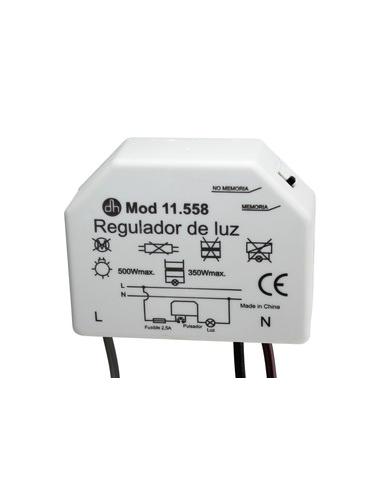 REGULADOR DE LUZ CAJETIN 230V/500W PULSADOR
