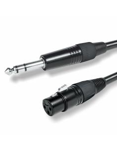 CONEXION JACK 6,3 ST. - XLR HEMBRA 3m