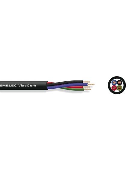 CABLE TRENZADO APANTALLADO 4x0,20+2x0,60mm