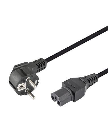 SCHUKO ZU IEC320-C15 1,8 M STROMKABEL