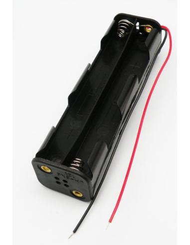 Suporte de bateria 8xR6 "AA" COM CABO