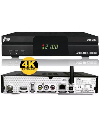 RÉCEPTEUR SATELLITE IRIS 2100 UHD 4K
