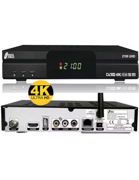 RÉCEPTEUR SATELLITE IRIS 2100 UHD 4K