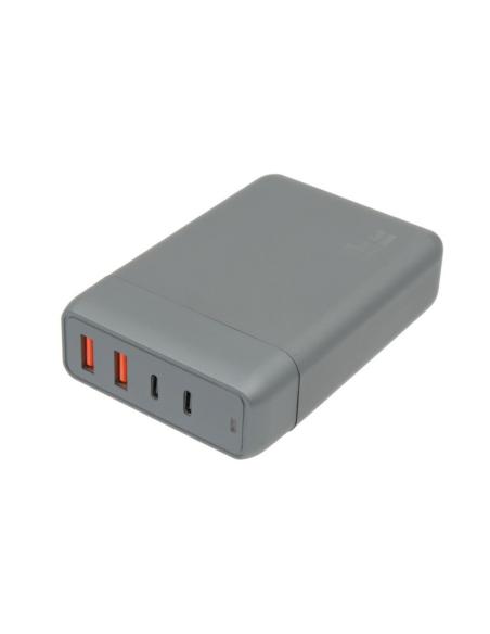 CARREGADOR USB DE 120W (2x USB-A + 2x USB-C)