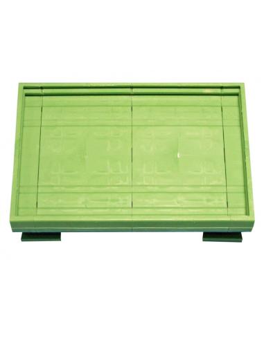 SUPORTE DE RAIL DIN 72x110mm C-7568