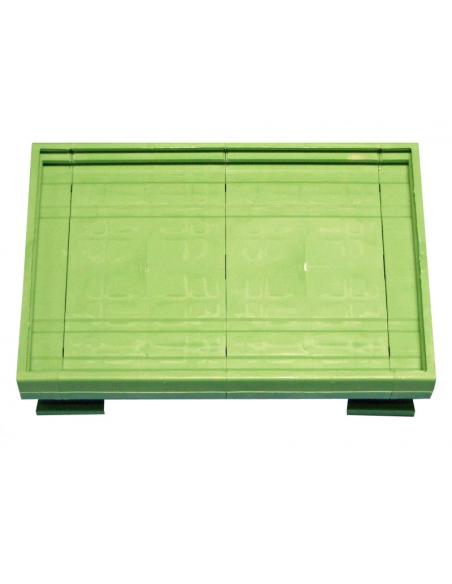 SUPORTE DE RAIL DIN 72x110mm C-7568