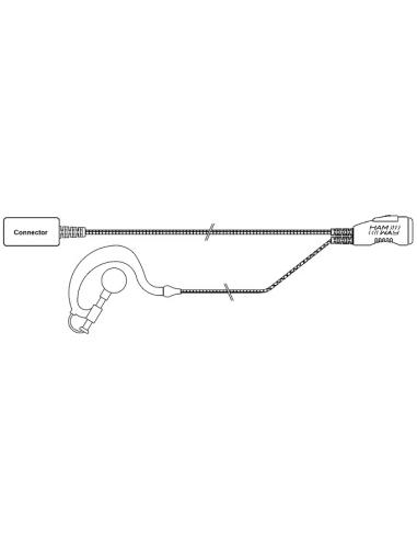 KENWOOD VERSTÄRKTES NYLON EG-02N MIKRO-OHRHÖRER