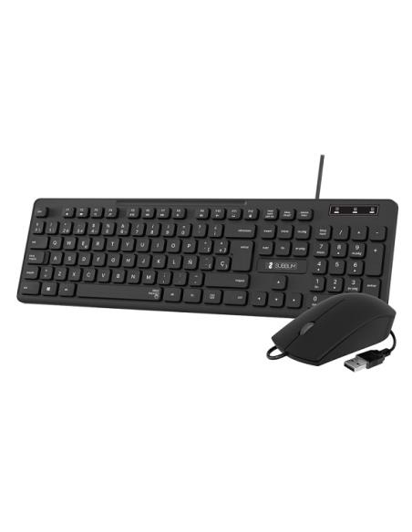 CLAVIER USB SUBBLIM BUSINESS + SOURIS