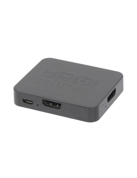 DIVISOR COMPACTO 1x4 4K@30Hz HDCP1.4