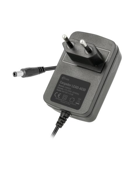 CARGADOR BATERIAS DE PLOMO AUTOMATICO 6-12V 0,5A