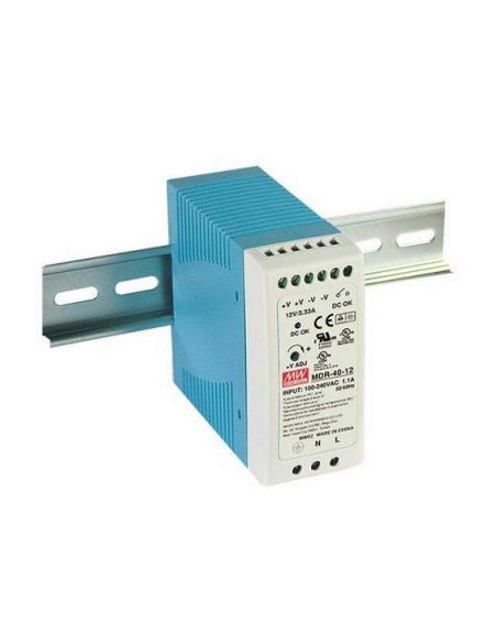 FONTE DE ALIMENTAÇÃO COMUTADA DIN RAIL 48Vdc 0.83A 39.8W