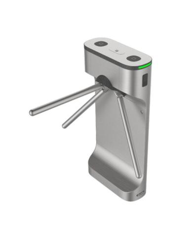 BARRIÈRE DE TOURNIQUET BIDIRECTIONNELLE EN ACIER MIFARE 3 BRAS