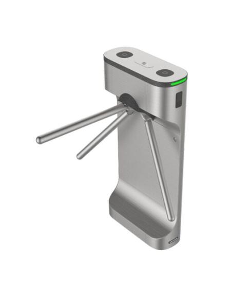 BARRIÈRE DE TOURNIQUET BIDIRECTIONNELLE EN ACIER MIFARE 3 BRAS