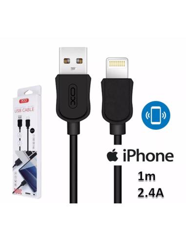 CONEXION USB A LIGHTNING iPhone 1m 480Mbps 5A