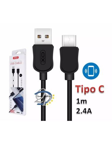 USB-ZU-USB-C-VERBINDUNG 2,4A 1m SCHWARZ