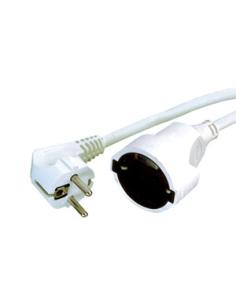PROLONGADOR ELECTRICO SCHUKO BLANCO 4m 16A 250V