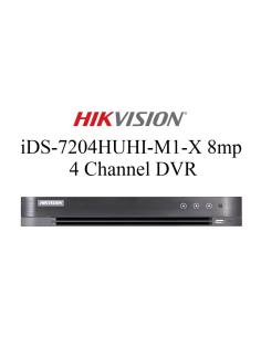 DVR 5en1 4ch + 8 IP 4MP ACUSENSE iDS-7204HUHI-M1/X