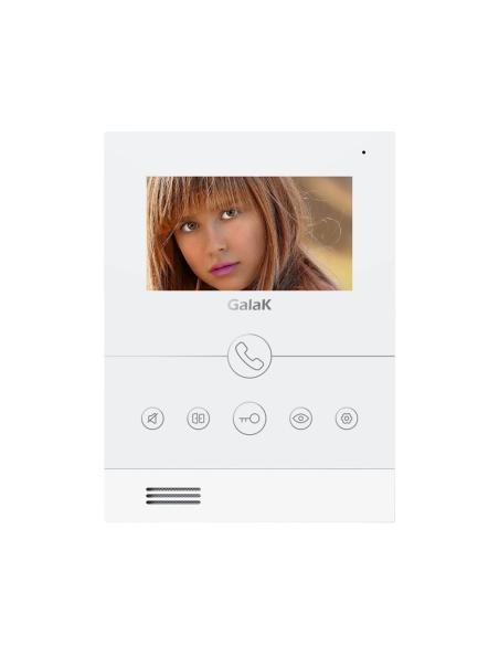 MONITOR 2 KABEL, LIVE-VOICE, 4,3" HINTERGRUNDBELEUCHTETE TOUCH-TASTEN