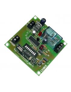 RECEPTOR RF MONOESTABLE 1 CANAL 433Mhz 12V TL-1TL-102