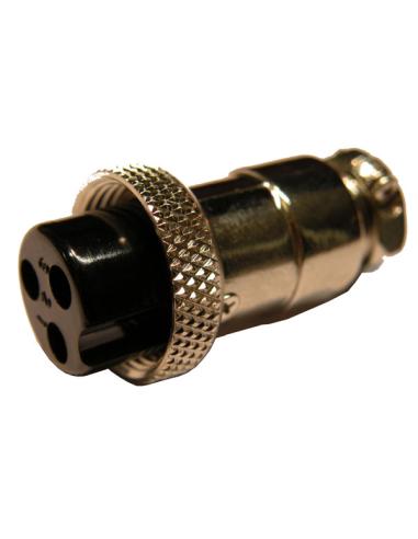 CONNECTEUR MICROFILETAGE FEMELLE 3P