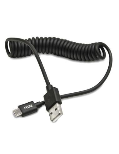 USB-A LIGAÇÃO MASCULINA - USB-C MACHO ENCARACOLADO 1,5m