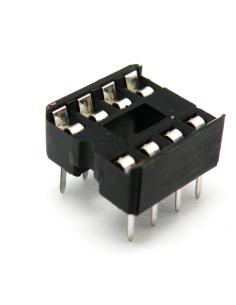 ZOCALO 8 PIN 7,62mm PASO 2,54mm